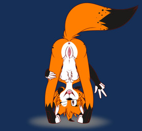 3_toes anthro anus bent_over breasts butt chest_tuft digitigrade eyelashes facial_tuft featureless_breasts feet female forked_tail freckled_face freckled_hips freckled_shoulders freckled_tail freckles fur genitals gesture hair hand_gesture long_eyelashes looking_at_viewer looking_through looking_through_legs looking_through_legs_at_viewer markings navel nude one_eye_closed open_mouth orange_body orange_fur paws raised_tail simple_background smile solo spot_freckles spots spotted_body spotted_face spotted_fur spotted_hips spotted_markings spotted_shoulders spotted_tail tail tail_markings tail_tuft teeth toes tongue transparent_background tuft unusual_anatomy unusual_tail v_sign vulva wink ryofox630 marya_(ryofox630) canid canine fox mammal alpha_channel hi_res