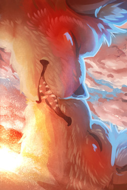 anthro blush close-up duo french_kissing fur happy kissing love male male/male red_body red_fur romantic romantic_ambiance romantic_couple smile smiling_at_another sunset teeth white_body white_fur pinumontbalou epic_games fortnite fennix_(fortnite) volpez_(fortnite) arctic_fox canid canine canis fox mammal red_fox true_fox hi_res brother_(lore) brothers_(lore) incest_(lore) sibling_(lore)