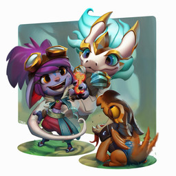 2_horns 3_horns 4_toes ambiguous_feral ambiguous_gender bangs biscuit_(food) blue_bottomwear blue_claws blue_clothing blue_eyes blue_jacket blue_nails blue_toenails blue_topwear bottomwear bread brown_body brown_horn brown_scales brown_tail claws clothed clothed_female clothed_humanoid clothing colored_nails eyelashes eyewear eyewear_on_head facial_horn fangs feet female female_humanoid feral food forked_tongue fully_clothed fully_clothed_female fully_clothed_humanoid fur_trim_(clothing) goggles goggles_on_head group hair happy holding_food holding_object horn jacket larger_female larger_feral larger_humanoid lidded_eyes light midriff multi_horn nails navel nose_horn open_clothing open_jacket open_mouth open_smile open_topwear ponytail purple_body purple_hair purple_skin red_bottomwear red_clothing red_shorts red_topwear red_tube_top scales shorts simple_background sitting size_difference smaller_female smaller_feral smaller_humanoid smile smiling_at_another tail tail_motion tailwag teal_hair teal_sclera teeth toenails toes tongue tongue_out topwear trio tube_top white_body white_horn white_scales white_tail federico_maria_cugliari european_mythology league_of_legends legends_of_runeterra mythology riot_games tencent dragon_trainer_tristana_(lol) riggle tristana_(lol) dragon humanoid mythological_creature mythological_scalie scalie western_dragon winged_dragon yordle 1:1 2021 adobe_photoshop_(artwork) colored digital_drawing_(artwork) digital_media_(artwork) english_description hi_res lighting shaded signature