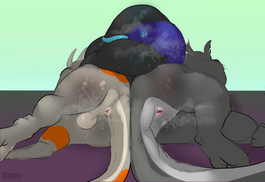 butt feral group highlights_(coloring) horn male male/male musk musky_anus musky_balls musky_butt musky_penis presenting presenting_hindquarters scared trio derilect_(artist) kyain mythology wings_of_fire ashe ashe_(ashentails) kyain_(character) dragon mudwing_(wof) mythological_creature mythological_scalie scalie absurd_res hi_res