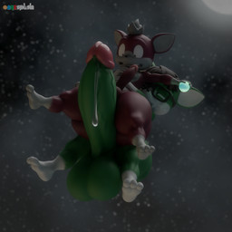 anthro balls barefoot big_balls big_penis bodily_fluids duo eyewear feet genital_fluids genitals glasses huge_balls huge_penis hyper hyper_balls hyper_genitalia hyper_penis imminent_sex male nude overbite_fang penis precum space wearing_glasses onyxsplash sega sonic_the_hedgehog_(series) sonic_unleashed chip_(sonic) vincent_(onyxsplash) canid canine canis chihuahua domestic_dog gaia mammal toy_dog 1:1 3d_(artwork) digital_media_(artwork) hi_res