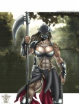 abs alien armor attlantic belt biceps big_breasts breasts cleavage clothed clothing dreadlocks female gauntlets knife mask muscles muscular_female predator_(franchise) scythe warrior weapon yautja
Rating: Questionable
Score: 8
User: misspriss
Date: March 01, 2012