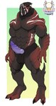 anthro balls erection front_view genitals male markings muscular muscular_male nude pecs penis solo standing 1ceberg bioware electronic_arts mass_effect alien turian absurd_res hi_res