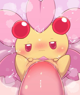 beady_eyes blush clitoris disembodied_penis duo female female_focus front_view genitals glistening glistening_genitalia glistening_penis large_penetration larger_male male male/female multicolored_body narrowed_eyes penetration penile penile_penetration penis penis_in_vagina petals red_eyes shaking size_difference smaller_female smaller_penetrated solo_focus steam tan_body tremble_spikes trembling two_tone_body vaginal vaginal_penetration vulva wavy_mouth badwingm nintendo pokemon cherrim generation_4_pokemon pokemon_(species) 2026 cel_shading digital_drawing_(artwork) digital_media_(artwork) hi_res shaded