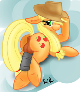 anus applejack_(mlp) balls blonde_hair butt cowboy_hat crossgender cutie_mark equine erection feral friendship_is_magic green_eyes hair hat horse long_hair looking_at_viewer male my_little_pony penis pony rawrcharlierawr solo
Rating: Explicit
Score: 12
User: Imakuni
Date: July 02, 2012