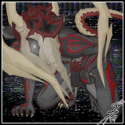 animal_genitalia animal_penis anthro antlers bodily_fluids bone bone_mask claws creepy deer_skull dripping equine_genitalia equine_penis finger_claws genital_fluids genitals glowing glowing_eyes gynomorph horn horror_(theme) hunched_over intersex mask nude penis precum precum_drip pubes skull skull_mask solo static toe_claws murky0018 koharu_(murky0018) hybrid 1:1 low_res