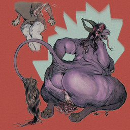 abstract_background anal anthro anthro_on_anthro anus balls big_butt blue_background bodily_fluids breasts brown_body butt clothing cum cumshot disembodied_hand dominant dominant_anthro dominant_female duo ejaculation facesitting female female_anthro genital_fluids genitals handjob horn huge_butt huge_thighs humanoid_genitalia humanoid_penis kneeling larger_anthro larger_female legwear licking looking_back male male/female male_anthro male_rimming_female nipple_piercing nipples nude nude_anthro nude_female open_mouth oral overweight overweight_anthro overweight_female pawpads paws penile penis piercing purple_eyes rear_view red_background rimming sex simple_background sitting sitting_on_another size_difference smaller_anthro smaller_male submissive submissive_anthro submissive_male tail tail_tuft thick_thighs thigh_highs tongue tongue_out tuft wide_hips blushing_yokai mythology canid canine dragon mammal mythological_creature mythological_scalie scalie better_version_at_source hi_res