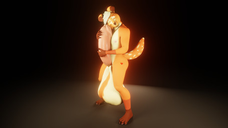 anthro balls big_balls big_penis fur genitals hair heterochromia hug huge_balls huge_penis hugging_another hugging_penis hyper hyper_balls hyper_genitalia hyper_penis male orange_body orange_fur penis pubes solo coolboy01fa yiffalicious mike_rayer canid canine canis domestic_dog mammal 16:9 3d_(artwork) blender_(artwork) digital_media_(artwork) hi_res widescreen