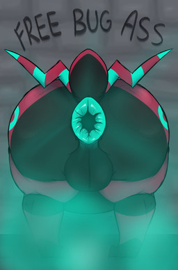 anthro anus balls big_balls big_butt blue_fart_cloud butt fart fart_cloud fart_fetish free_use gaping gaping_anus gas gassy genitals hyper male puffy_anus rear_focus rear_view solo through_wall stiinkbug nintendo pokemon arthropod generation_5_pokemon pokemon_(species) scolipede hi_res