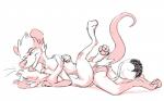 andromorph andromorph/female anthro blush dildo duo face_lick female from_front_position intersex intersex/female licking lying missionary_position nude on_back paws sex sex_toy side_view simple_background strapon tongue tongue_out white_background animancer faleen luck_(animancer) dipodid jerboa mammal murid murine rat rodent hi_res sketch