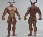 2_horns 5_toes abs balls butt claws feet genitals glans horn humanoid_genitalia humanoid_penis humanoid_pointy_ears male muscular muscular_male nipples pecs penis pointy_ears rear_view scales solo tan_balls tan_body tan_penis tan_scales toe_claws toes vein veiny_penis voluox mortal_kombat mythology shao_kahn animal_humanoid dragon dragon_humanoid humanoid mythological_creature mythological_scalie scalie 3d_(artwork) digital_media_(artwork) hi_res