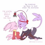 clothing duo feet female female/female holidays legwear pantyhose paws profanity text toes inosagi christmas nintendo pokemon cherry_(inosagi) noche_(inosagi) eeveelution espeon generation_2_pokemon pokemon_(species) 1:1 english_text