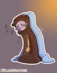 clock gradient_background grandfather_clock male not_furry simple_background sleeping solo sound_effects text vowelless vowelless_sound_effect zzz flashquatsch animate_inanimate artist_name hi_res signature