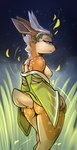 anthro breasts butt clothing crown female freckles green_eyes headgear magic solo tail atane27 hiell_(atane27) deer mammal hi_res