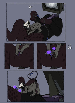 2_penises 2_tails ambiguous_gender animal_genitalia animal_penis cloaca clothing duo electronics erection feral for_a_head genitals gesture glowing glowing_genitalia glowing_penis hands_on_crotch headphones hemipenes lying lying_on_another machine male multi_genitalia multi_penis multi_tail on_back penis robot_penis screen screen_face simple_background size_difference tail tail_gesture tail_heart tapering_penis television topwear puppyratcat skibidi_toilet felid feline herpestid mammal meerkat object_head robot screen_head serval tv_head hi_res