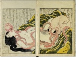 1814 19th_century ambiguous_gender ancient_art bestiality breasts cephalopod coleoid cunnilingus female female/ambiguous female_on_feral feral formal_art genitals group group_sex human human_on_feral interspecies japanese katsushika_hokusai mammal marine mollusk nipples nude octopodiform oral pussy restricted_palette sex shunga siphon_(anatomy) siphonjob tentacle_sex tentacles the_dream_of_the_fisherman's_wife threesome trio ukiyo-e vaginal what