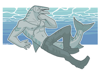 5_fingers anthro areola biceps biped black_bottomwear black_clothing black_footwear black_pants black_shoes bottomwear clothed clothed_anthro clothed_male clothing deltoids dorsal_fin fin fingers footwear grey_areola grey_body grey_fin grey_nipples grey_tail male male_anthro muscular muscular_anthro muscular_male navel nipples non-mammal_nipples open_mouth outline pants pecs plantigrade reclining sea sharp_teeth snout solo tail tail_fin teeth text underwater water white_outline yellow_eyes snarkysardine barracuda fish great_barracuda istiophoriform marine 11:8 2025 artist_name dated hi_res