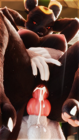 animal_genitalia animal_penis anthro anthro_on_anthro anthro_penetrated anthro_penetrating anthro_penetrating_anthro anthrofied areola balls bareback big_areola black_body black_fur blurred_background bodily_fluids canine_genitalia canine_penis claws cum cum_in_vagina cum_inside cum_on_balls cum_on_penis duo erection faceless_anthro faceless_character faceless_male fangs feet female female_focus female_on_top female_penetrated fluffy from_behind_position fur genital_fluids genitals grey_body grey_fur hands_behind_head inside interspecies knot knotted_penis looking_down male male/female male_penetrating male_penetrating_female nipples on_top pawpads paws penetration penile penile_penetration penis penis_in_vagina pink_areola pink_nipples pokemorph pokephilia realistic_fur red_sclera reverse_stand_and_carry_position sex smile solo_focus spread_legs spreading standing standing_sex teeth toes vaginal vaginal_penetration vein veiny_penis vulva springycharna furromantic_(modeler) nintendo pokemon canid canine eeveelution generation_2_pokemon mammal pokemon_(species) umbreon 3d_(artwork) 4k 9:16 absurd_res digital_media_(artwork) hi_res