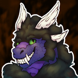 Rating: s
ID: 5715514
Date: 2025-07-17 19:03:14 -0400
Status: active
Score: 1
1:1 absurd_res anthro big_fangs big_horn black_hair black_mane colored danger_alex_draw digital_media_(artwork) dragon fangs green_eyes hair hi_res horn icon light lighting male mane multi_horn mythological_creature mythological_scalie mythology purple_body purple_scales scales scalie smile smiling_at_viewer solo teeth post #5715514