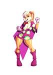 anthro big_breasts black_eyes blonde_hair boots breasts buckteeth cleavage clothed clothing dress eyelashes eyeshadow female floppy_ears footwear fur gloves hair handwear head_tuft looking_at_viewer lop_ears makeup nipple_outline open_mouth open_smile pattern_clothing pattern_dress pink_eyeshadow pink_nose purple_background purple_boots purple_clothing purple_dress purple_footwear shoes simple_background smile solo tan_body tan_fur teeth thick_thighs tuft white_background white_clothing white_gloves white_handwear wide_hips notilustregui looney_tunes warner_brothers lola_bunny lagomorph leporid mammal rabbit absurd_res hi_res