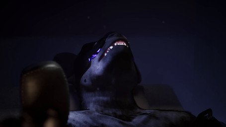 anal anal_penetration anthro balls bdsm bondage bondage_gear bondage_gloves bound clothing cuff_(restraint) fucking_machine genitals handwear hypnotic_visor leather leather_strap machine male penetration penile penis penis_milking restraints saggy_balls solo straps kertit gnoll hyena mammal 16:9 3d_(artwork) 3d_animation 4k absurd_res animated digital_media_(artwork) hi_res loop no_sound short_playtime webm widescreen