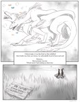 comic dinosaur dromaeosaurid duo egg ending english_text feathers female female_penetrated feral hi_res human_to_feral male male/female male_penetrating male_penetrating_female monochrome penetration reptile scalie sex species_transformation speech_bubble strawberrytfs text theropod transformation transformation_through_sex utahraptor