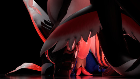anal anal_penetration anthro anthro_on_anthro blush clothing dark dominant duo fin genitals glowing glowing_genitalia glowing_penis horn legwear male male/male penetration penis pinned size_difference stockings soroka_play mythology bat dragon mammal mythological_creature mythological_scalie scalie 16:9 3d_(artwork) 4k absurd_res blender_(artwork) digital_media_(artwork) hi_res widescreen