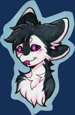 4_ears ambiguous_gender anthro arm_tuft black_background black_body black_feathers black_fur black_hair black_sclera blep blush chest_tuft claws closed_smile countershade_face countershade_torso countershading eyebrows facial_tuft feathers fluffy forked_tongue front_view fur hair happy inner_ear_fluff long_neck looking_at_viewer mouth_closed multi_ear multicolored_body neck_tuft nude pink_tongue purple_eyes shoulder_tuft simple_background smile solo tongue tongue_out transparent_background tuft white_body white_eyebrows white_feathers white_fur anonymous_artist fyr_(fenrir784) avali avian bird 2023 absurd_res alpha_channel bust_portrait colored headshot_portrait hi_res marker_(artwork) portrait shaded simple_shading traditional_media_(artwork) maleherm_(lore)
