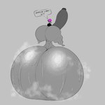 absurd_res anthro balls big_balls big_butt big_penis bodily_fluids bottomless butt clothed clothing excessive_sweat genitals hi_res huge_balls huge_butt huge_penis humanoid hyper hyper_balls hyper_butt hyper_genitalia hyper_penis lagomorph leporid male mammal musk partially_clothed penis rabbit sebastian_cummins_(thechavicgerman) sketch solo sweat sweaty_balls sweaty_genitalia thechavicgerman_(artist)
