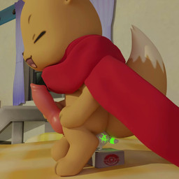 anal anal_vore animal_genitalia animal_penis balls bedroom canine_genitalia canine_penis duo feral genitals living_dildo living_sex_toy looking_pleasured male male/male masturbation micro penile penile_masturbation penis scarf sitting sitting_on_another vore kaoswater nintendo pokemon toxic_(ravefurrypower12) eevee eeveelution generation_1_pokemon generation_2_pokemon pokemon_(species) umbreon 1:1 3d_(artwork) 3d_animation animated digital_media_(artwork) no_sound short_playtime video