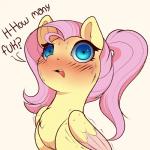 1:1 2016 blue_eyes blush bodily_fluids dialogue digital_media_(artwork) english_text equid equine evehly feathered_wings feathers female feral fluttershy_(mlp) friendship_is_magic fur hair hasbro hi_res long_hair looking_at_viewer mammal my_little_pony mythological_creature mythological_equine mythology open_mouth pegasus pink_hair shaking simple_background solo sweat text wings yellow_body yellow_feathers yellow_fur