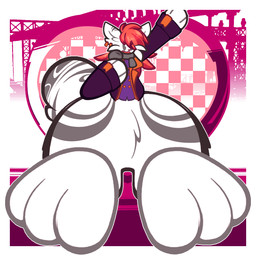3_toes anthro barefoot big_feet bottom_heavy butt clothing collar crotch_tuft digitigrade ear_piercing ear_ring electronics exhibitionism feet foot_fetish foot_focus growth gynomorph gynomorph_anthro hair huge_feet hyper hyper_feet intersex intersex_anthro lgbt_pride microphone monobutt on_stage open_mouth pie_cut_eyes piercing pink_hair pride_color_clothing pride_color_underwear pride_colors ring_piercing round_tail singer smile smiling_at_viewer solo thick_thighs toes tuft underwear wide_hips cinemachimaera domestic_cat felid feline felis maine_coon mammal 1:1 2d_animation animated animated_gif hi_res motion_tweening short_playtime trans_(lore) trans_woman_(lore)