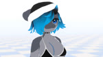 anthro beanie bikini bikini_top blue_eyes blue_hair blush choker clothing dialogue dominant duo female flustered hair hat headgear headwear humor jewelry male male/female necklace playful snap_fingers snout_grab surprise swimwear two-piece_swimsuit krimmblz kailani cetacean dolphin fish mammal marine shark toothed_whale 16:9 3d_(artwork) 3d_animation animated digital_media_(artwork) hi_res meme short_playtime sound webm widescreen