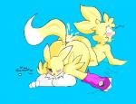 <3 all_fours black_nose blush breasts cum digimon facial_markings female gloves male markings one_eye_closed open_mouth orgasm penetration pussy renamon sex straight tongue tongue_out vaginal vaginal_penetration yameruthunderx
Rating: Explicit
Score: 2
User: ChestFox
Date: March 21, 2014