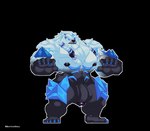 anthro balls barazoku butt_slap clothing ear_piercing ear_ring erection feet flaccid genitals humanoid_genitalia idle_animation legwear male male/male moobs muscular muscular_anthro muscular_male nipples penis piercing pose ring_piercing running shards sitting slap tattoo taunting thigh_highs thunder walking morinetsu league_of_legends mugen riot_games tencent volibear bear deity mammal ursine animated digital_media_(artwork) loop pixel_(artwork) short_playtime