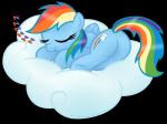 blue_body blue_feathers blue_fur cloud cutie_mark eyes_closed feathered_wings feathers female feral fur hair multicolored_hair multicolored_tail on_cloud outside rainbow_hair rainbow_tail sleeping solo tail wings aleximusprime friendship_is_magic hasbro my_little_pony mythology rainbow_dash_(mlp) equid equine mammal mythological_creature mythological_equine pegasus 4:3 alpha_channel