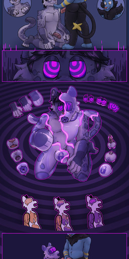 absurd after_transformation anthro anthro_on_anthro bodily_fluids brainwashing clothing comic_panel drone dronesuit dronification drooling face_fucking genitals glistening glistening_body half-closed_eyes holding_chin holding_penis hypnosis hypnotic_eyes hypnotic_visor identity_conversion irrumatio kneeling latex latex_clothing male male/male mind_control narrowed_eyes null null_bulge oral partial_transformation penile penis penis_in_mouth res ringed_eyes saliva sex sex_toy_transformation simple_background smile solo toyification transformation visor soupspicyy nintendo pokemon braixen felid generation_4_pokemon generation_6_pokemon hybrid lucario luxio mammal pantherine pokemon_(species) snow_leopard absurd_res comic hi_res sequence textless
