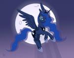 cutie_mark equine female feral flying friendship_is_magic horn isegrim87 mammal moon my_little_pony night princess_luna_(mlp) smile solo winged_unicorn wings
Rating: Safe
Score: 11
User: KrzykaczNerwus
Date: October 05, 2013