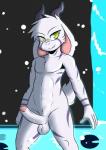 aged_up anthro asriel_dreemurr_(god_form) athletic athletic_anthro athletic_male balls boss_monster_(undertale) bovid caprine crackers erection foreskin fur genitals glans horn humanoid_genitalia humanoid_penis looking_at_viewer male mammal nude partially_retracted_foreskin partially_submerged penis pinup pose solo standing undertale undertale_(series) water waterfall white_balls white_body white_fur