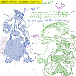 after_vore alien_pred anthro armor aroused balls big_bulge big_penis big_tail bone bone_disposal bones_in_feces bulge butt casual_disposal casual_soiling clothed clothing corpse_disposal detailed_bulge digestion digestion_implied disposal duo erection excessive_feces fatal fatal_vore feces genitals gesture hand_gesture headgear helmet human_prey hyper hyper_feces hyper_feces_pile hyper_soiling implied_fatal implied_snuff intentional_soiling larger_pred latex latex_clothing latex_skinsuit male male/male male_pred mane muffled oral_vore penis pointing pooping predator/prey prey_outline rear_view remains revealing_outfit scat_disposal scenery science_fiction seductive size_difference skeleton skimpy skinsuit skull skull_bulge skull_imprint snuff soft_vore soiling soiling_bottomwear soiling_clothing soiling_pants soiling_underwear surprised tail teasing tenting text tight_bulges tight_clothing unconvincing_armor vore willing_prey conditional_dnp samagthrav2 halo_(series) microsoft mythology xbox_game_studios demi paul_(samagthrav2) alien dragon human humanoid hybrid kig-yar mammal mythological_creature mythological_scalie sangheili scalie 1:1 absurd_res english_text hi_res