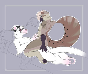 anthro breasts casual_sex chest_tuft clothing_on_sofa duo featureless_breasts female flat_chested freckled_face freckles furniture holding_stomach love male male/female pregnant pregnant_female pregnant_sex sex sofa sofa_sex tuft elicazzz mythology sonya_henrikh avian bird corvid domestic_ferret felid feline gryphon mammal mustelid musteline mythological_avian mythological_creature oscine pallas's_cat passerine true_musteline weasel absurd_res hi_res