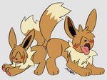 2023 4:3 andromorph andromorph/male animal_genitalia animal_penis animal_pussy balls barely_visible_genitalia barely_visible_penis blush blush_lines blush_stickers brown_hair canine_genitalia canine_penis canine_pussy chest_tuft cute_fangs dipstick_tail duo eevee feral feral_on_feral feral_with_hair fluffy fluffy_tail generation_1_pokemon genitals hair hair_over_eyes head_tuft hi_res intersex intersex/male jackrabbit_(artist) knotting looking_pleasured male markings munchkin_(jackrabbit) nintendo open_mouth pawpads penetration penis pokemon pokemon_(anime) pokemon_(species) pussy sandy_(eevee) signature size_difference smaller_andromorph smaller_intersex tail tail_markings trans_(lore) trans_man_(lore) tuft vaginal