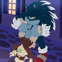 anal anal_fluids anal_penetration ankle_grab anthro aroused balls big_balls big_muscles big_pecs big_penis blush bodily_fluids brown_eyes claws clenched_teeth dripping drooling duo foreskin genital_fluids genitals green_eyes huge_penis humanoid_genitalia humanoid_penis larger_male leg_grab licking licking_lips lustful_gaze male male/male messy_fur muscular muscular_male partially_retracted_foreskin pecs penetration penile penile_penetration penis penis_in_ass penis_size_difference precum precum_drip precum_string saliva saliva_on_tongue sex sharp_teeth size_difference smaller_male spiked_penis spikes spikes_(anatomy) teeth toe_claws tongue tongue_out vein veiny_penis flamez sega sonic_the_hedgehog_(series) sonic_unleashed chip_(sonic) sonic_the_hedgehog sonic_the_werehog canid canine canis chihuahua domestic_dog eulipotyphlan european_hedgehog gaia hedgehog mammal toy_dog werecanid werecreature wereeulipotyphlan werehog 1:1 hi_res