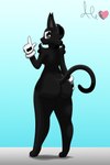 anthro big_butt butt clothing female gloves handwear solo wide_hips god-ale kitamanchas felid feline mammal 2022 2:3 absurd_res digital_media_(artwork) hi_res