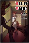 2024 5_fingers absurd_res anthro anthro_on_anthro beastars being_watched black_nose breasts brown_body brown_fur canid canine canis claws clothed clothed_anthro clothed_female clothed_male clothing comic cover cover_art cover_page domestic_rabbit dress dwarf_rabbit english_text female finger_claws fingers footwear fur grey_body grey_fur group haru_(beastars) hi_res holding_wrist humanoid_hands inside interspecies juno_(beastars) lagomorph legoshi_(beastars) leporid lewduck looking_at_another male male/female mammal oryctolagus predator/prey rabbit school_uniform shoes smile standing text trio uniform white_body white_fur wolf
