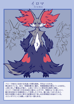 ambiguous_anthro ambiguous_gender anthro biped fangs_bared fluffy front_view looking_at_viewer open_mouth side_view simple_background snout solo standing teeth text gd-058 nintendo pokemon iroma_(gd-058) canid delphox generation_6_pokemon mammal pokemon_(species) shiny_pokemon 2024 absurd_res aliasing binary_drawing character_name digital_drawing_(artwork) digital_media_(artwork) full-length_portrait half-length_portrait headshot_portrait hi_res japanese_description japanese_text model_sheet portrait translated translated_description unavailable_at_source male_(lore)