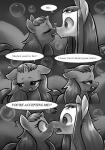 bath boop brother_(lore) bubble comic dialogue english_text equid equine fan_character female feral grey_background hair hasbro hexuas hi_res horn incest_(lore) male mammal monochrome my_little_pony mythological_creature mythological_equine mythology nude pegasus sibling_(lore) simple_background sister_(lore) sketchy_skylar sketchy_skylar_(character) steam text unicorn water wet_hair wings