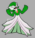 ambiguous_gender gardevoir generation_3_pokemon hi_res irgramfox mammal nintendo nintendo_switch not_furry pokemon pokemon_(species) pseudo_clothing solo