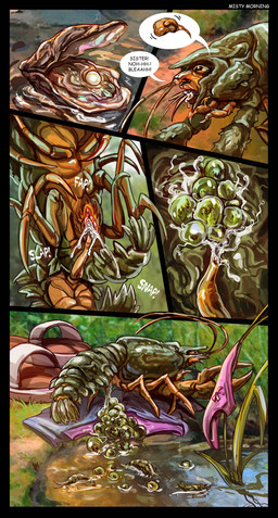 bodily_fluids butt cum egg female feral forced genital_fluids genitals group impregnation male micro nude oviposition rape sex vulva misty_morning aquatic arthropod bivalve crayfish crustacean decapod human humanoid lobster malacostracan mammal mollusk oyster absurd_res comic hi_res