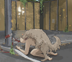 ambiguous_gender ambiguous_penetrated ambiguous_penetration anatomically_correct barricade_tape bent_over bestiality bodily_fluids building concrete cum cum_drip cum_inside cum_on_ground cum_overflow cum_string doggystyle dominant dominant_feral dominant_male dripping duo eyes_closed feral feral_penetrating feral_penetrating_human floppy_ears from_behind_position fur gas_station genital_fluids head_on_shoulder heart_symbol holding_leg holding_thigh human_on_feral human_penetrated humping interspecies male male/ambiguous male_penetrating male_penetrating_ambiguous mating_grip mounting nude obscured_penetration open_mouth outside penetration penile penile_penetration plant raised_tail saliva sex shaking smile submissive submissive_ambiguous submissive_human tail text three-quarter_view tongue tongue_out toony trembling tuft yellow_body yellow_fur hotdogmeat arthropod beetle bird_dog canid canine canis domestic_dog elateroid firefly golden_retriever human hunting_dog insect mammal retriever 2025 digital_media_(artwork) hi_res